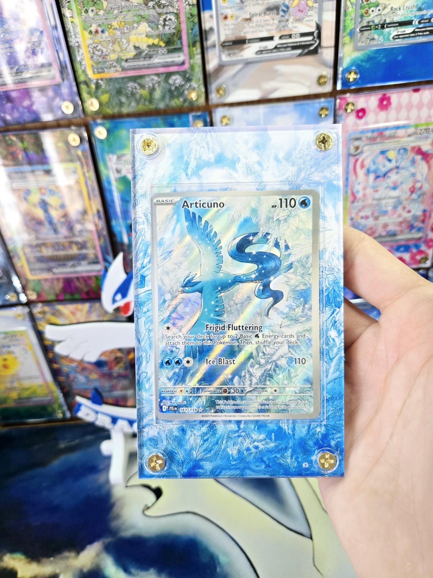 Pokemon Articuno 161/159 Journey Together Extended Art Custom Case