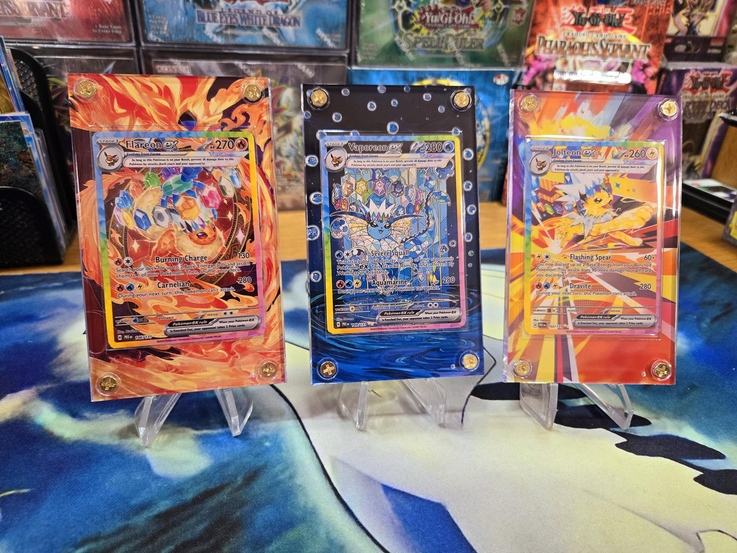 x9 Pokemon Prismatic Evolutions Eeveelution SIR Set - Umbreon, Sylveon, Espeon, Glaceon, Leafeon, Vaporeon, Flareon, Jolteon, Eevee