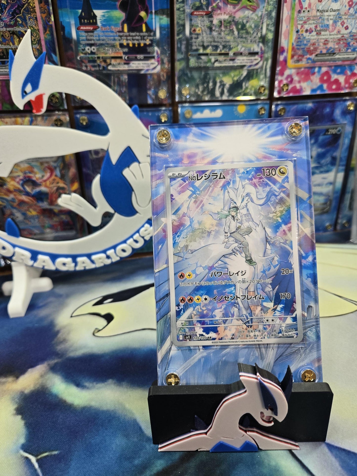 Pokemon N's Reshiram 109/100 AR SV9 Battle Partners Extended Artwork Custom Case