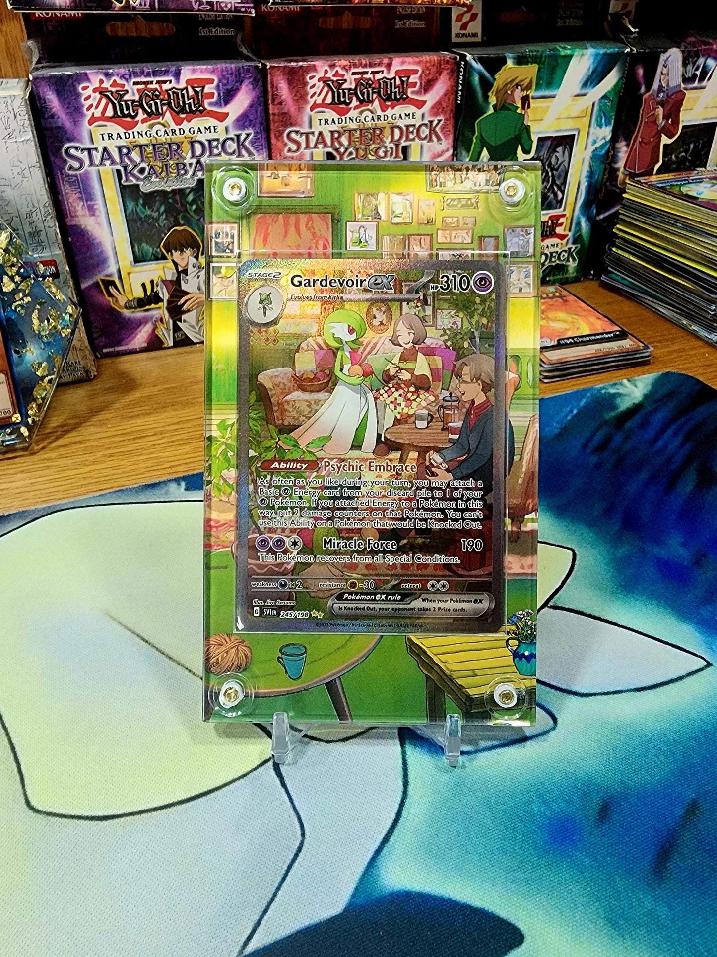 X2 Pokemon Gardevoir Ex 233/091 & 245/198 Paldean Fates Custom Cases