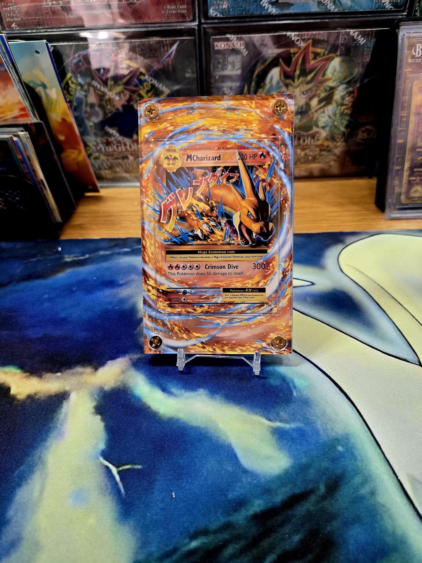 Pokemon M Charizard Ex Evolutions 13/108 Custom Case