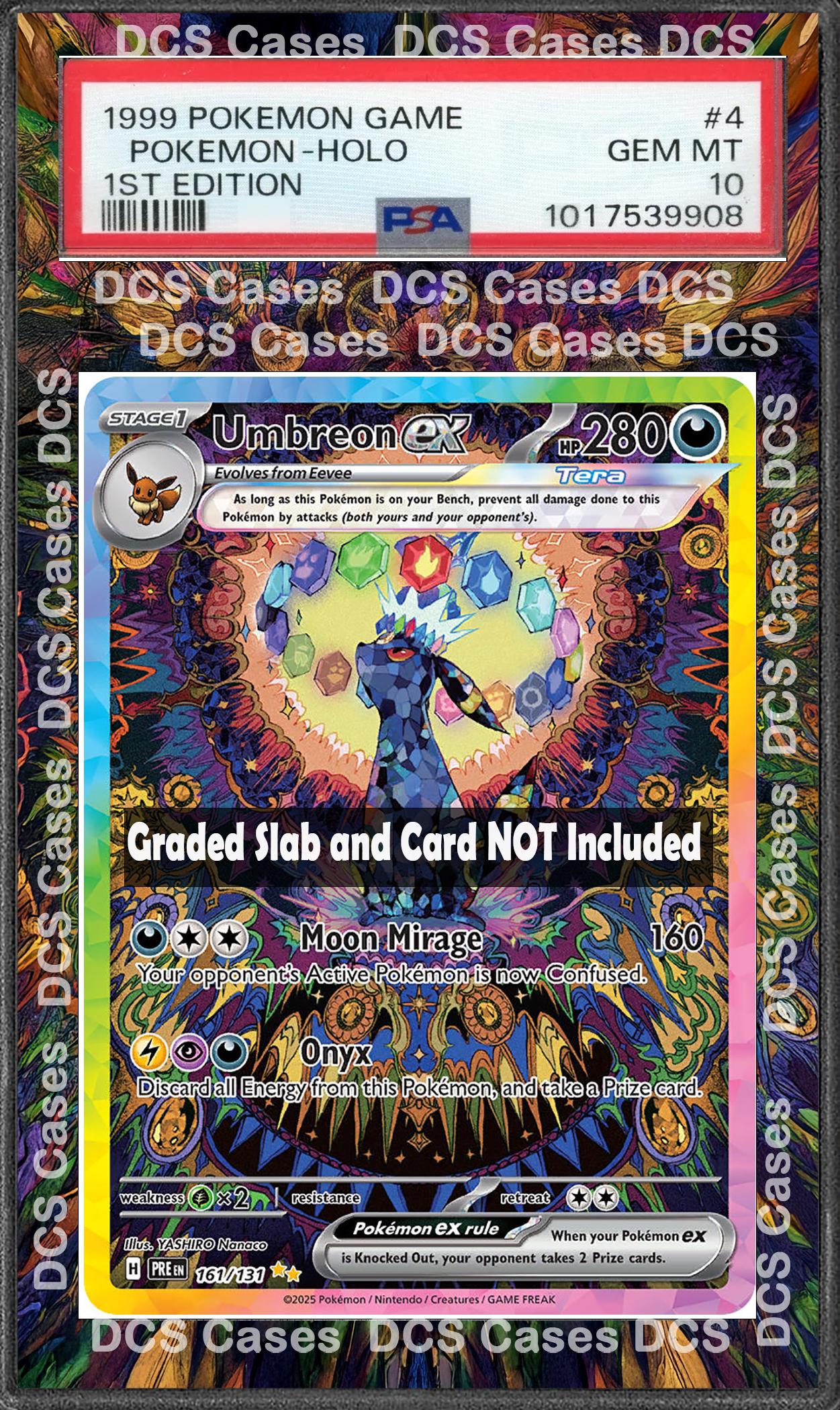 Umbreon Ex SIR 161/131 PSA Bgs Cgc Tag Extended Artwork Pokemon TCG Prismatic Evolutions