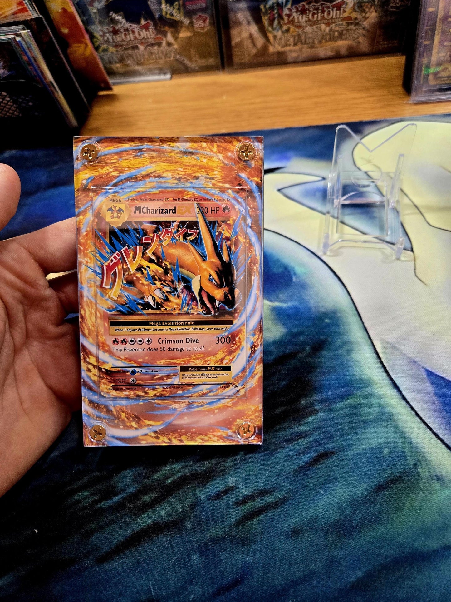 Pokemon M Charizard Ex Evolutions 13/108 Custom Case