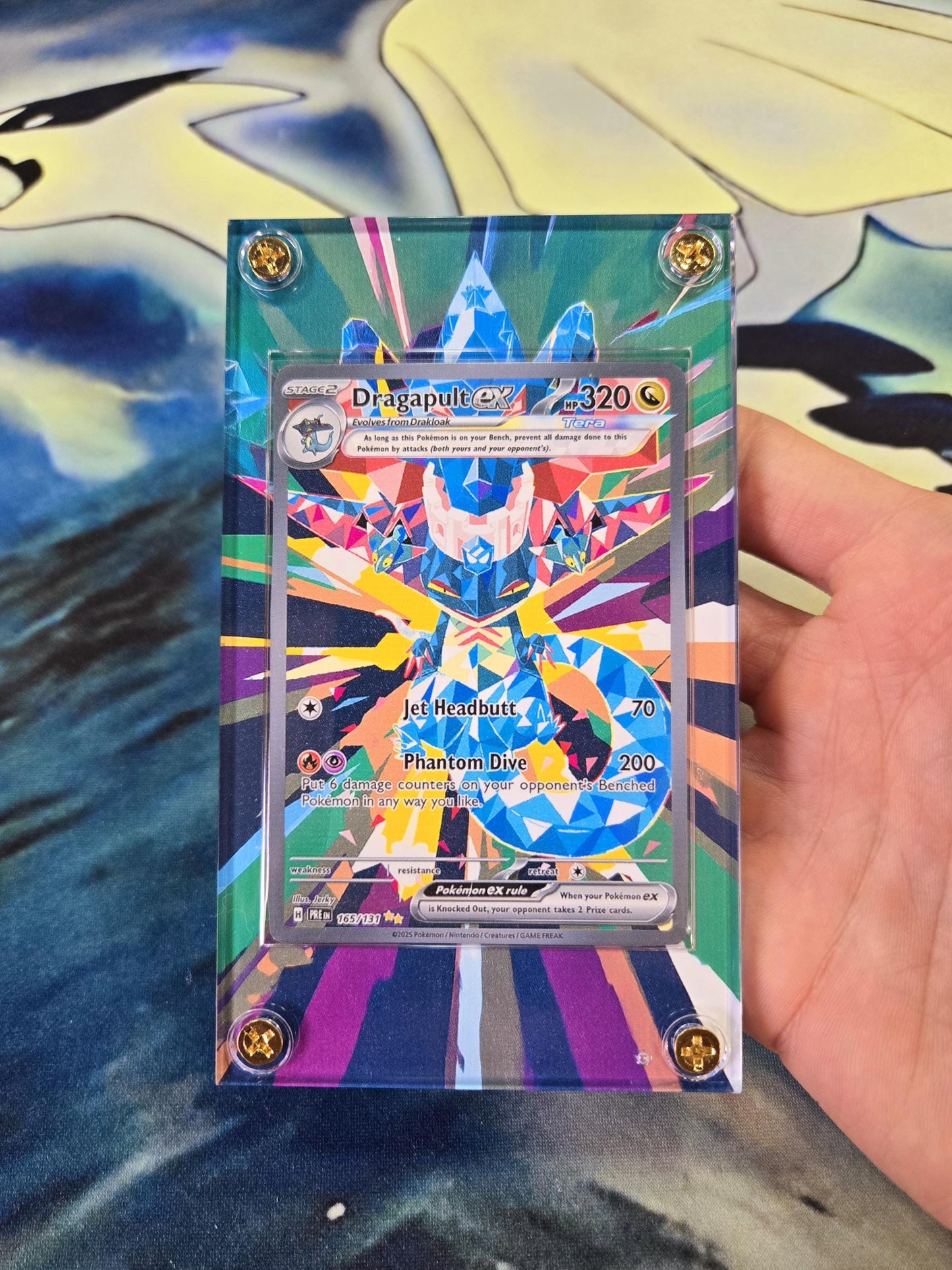 Pokemon Dragapult EX SIR 165/131 Prismatic Evolutions Custom Case