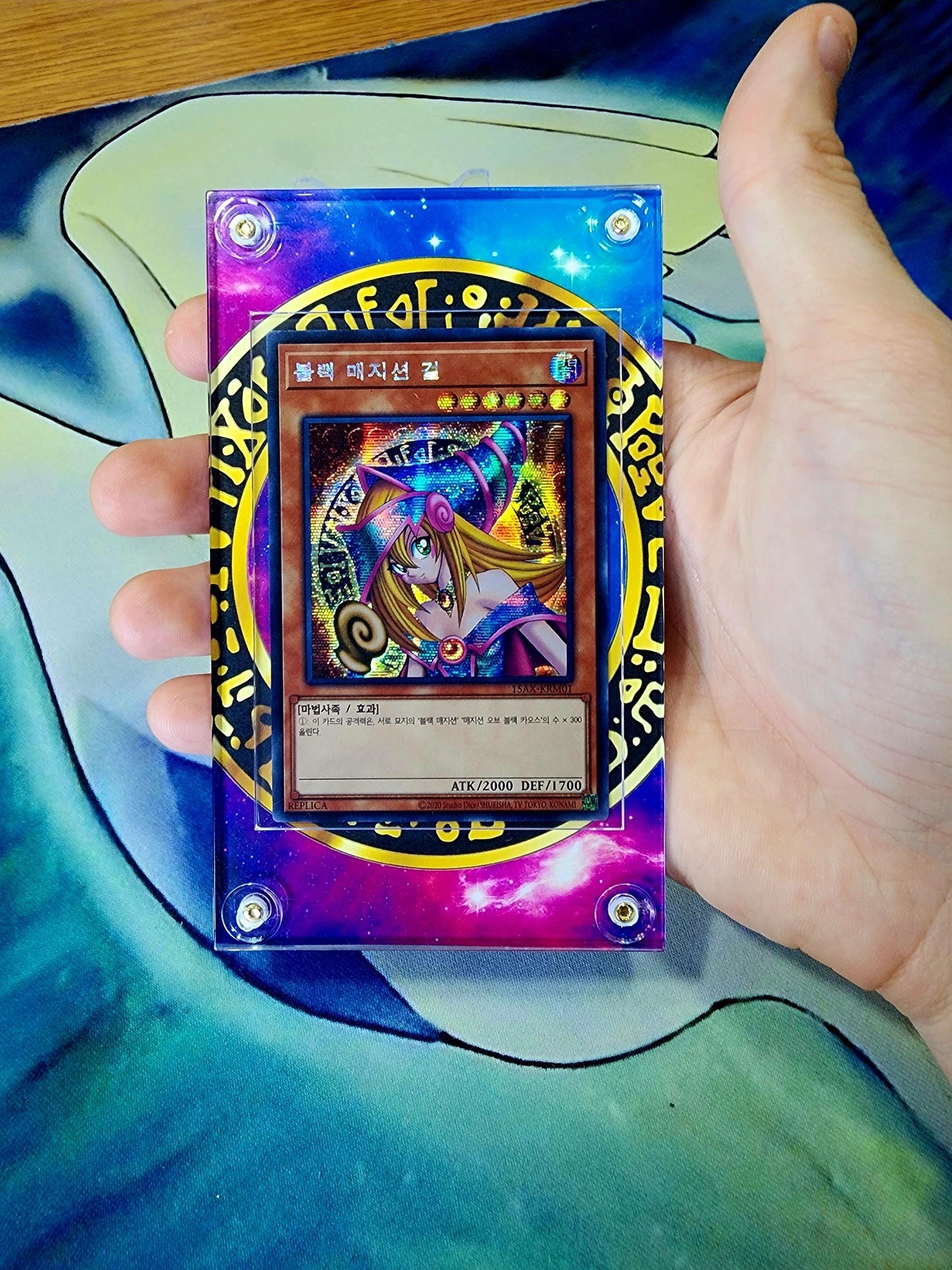 Yugioh Dark Magician Girl Custom Case Slab