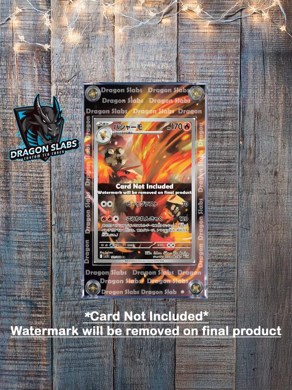 Pokemon Blaziken AR 101/098 Glory of Team Rocket Extended Art Case