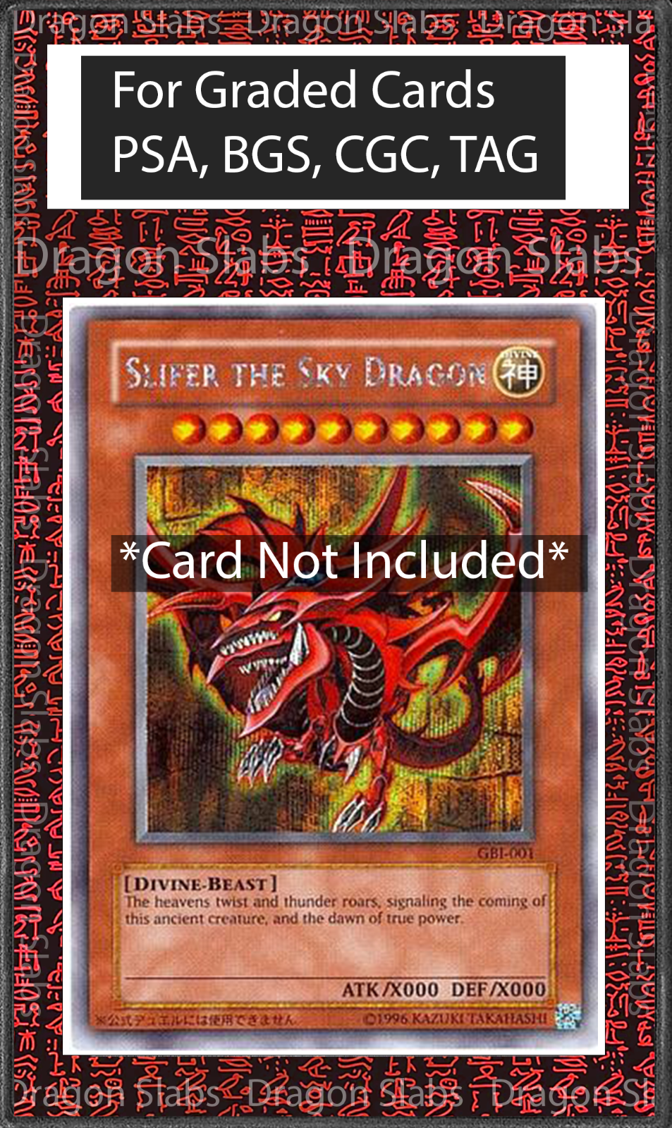x3 Yugioh Egyptian Gods Ra Slifer Obelisk Psa Bgs Cgc TAG Extended Artwork