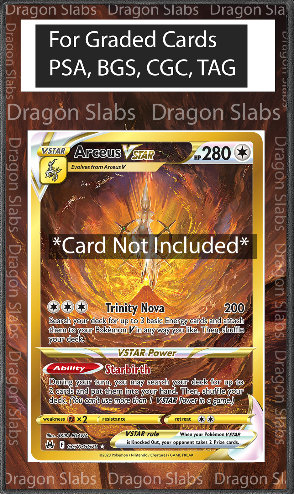 x4 Giratina Dialga Arceus Palkia GG PSA BGS CGC TAG Extended Artwork Pokemon TCG