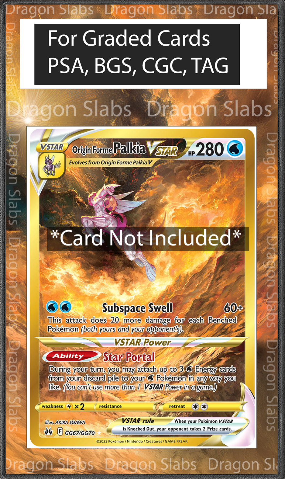 x4 Giratina Dialga Arceus Palkia GG PSA BGS CGC TAG Extended Artwork Pokemon TCG