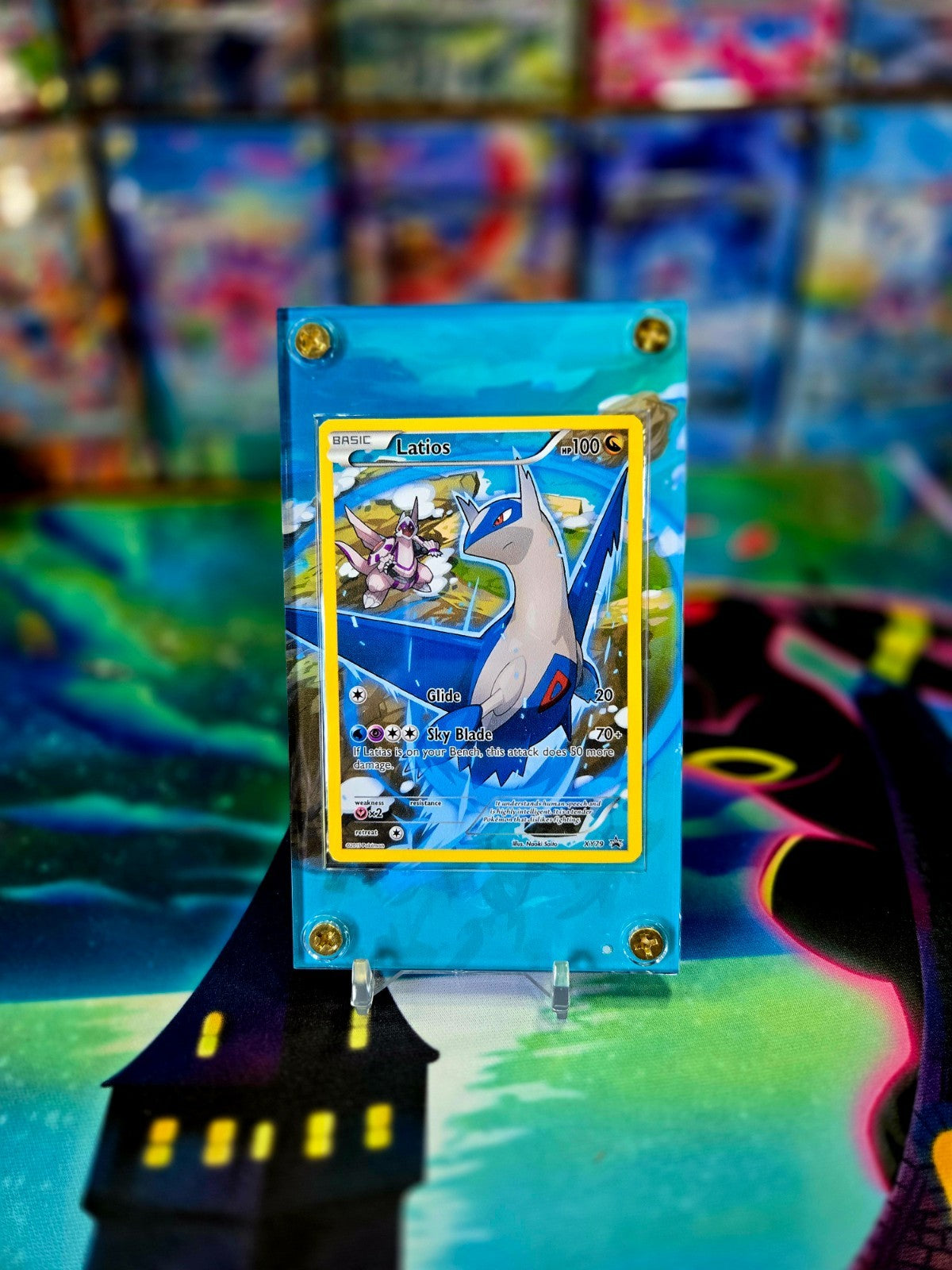x2 Pokemon Latias Latios XY 78 79 Promo Extended Art Case
