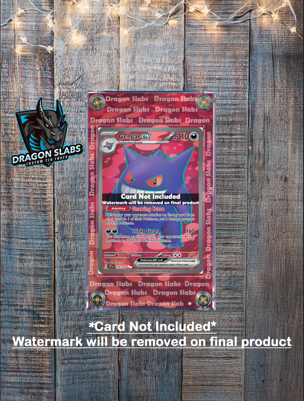 Pokemon Gengar ex 193/162 Temporal Forces Extended Art Case