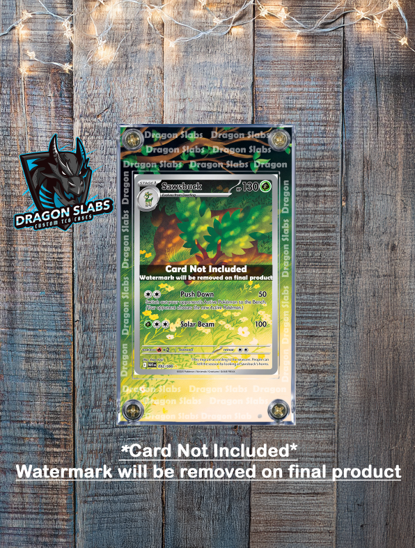 Pokemon Sawsbuck 092/086 IR White Flare Extended Art Case