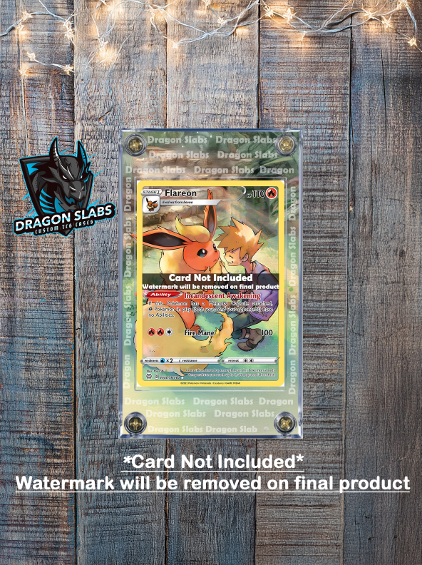 Pokemon Flareon TG01/TG30 Swsh09: Brilliant Stars Extended Artwork Custom Case
