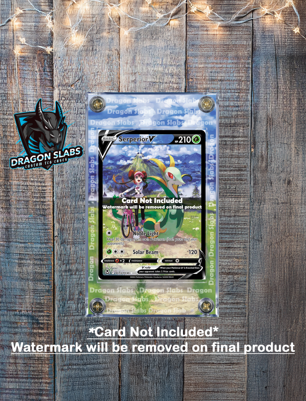 Pokemon Serperior V TG13/TG30 Silver Tempest Extended Art Case
