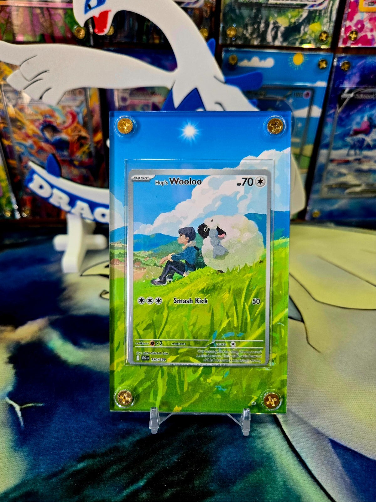 Pokemon Hop's Wooloo 170/159 Journey Together Extended Art Custom Case