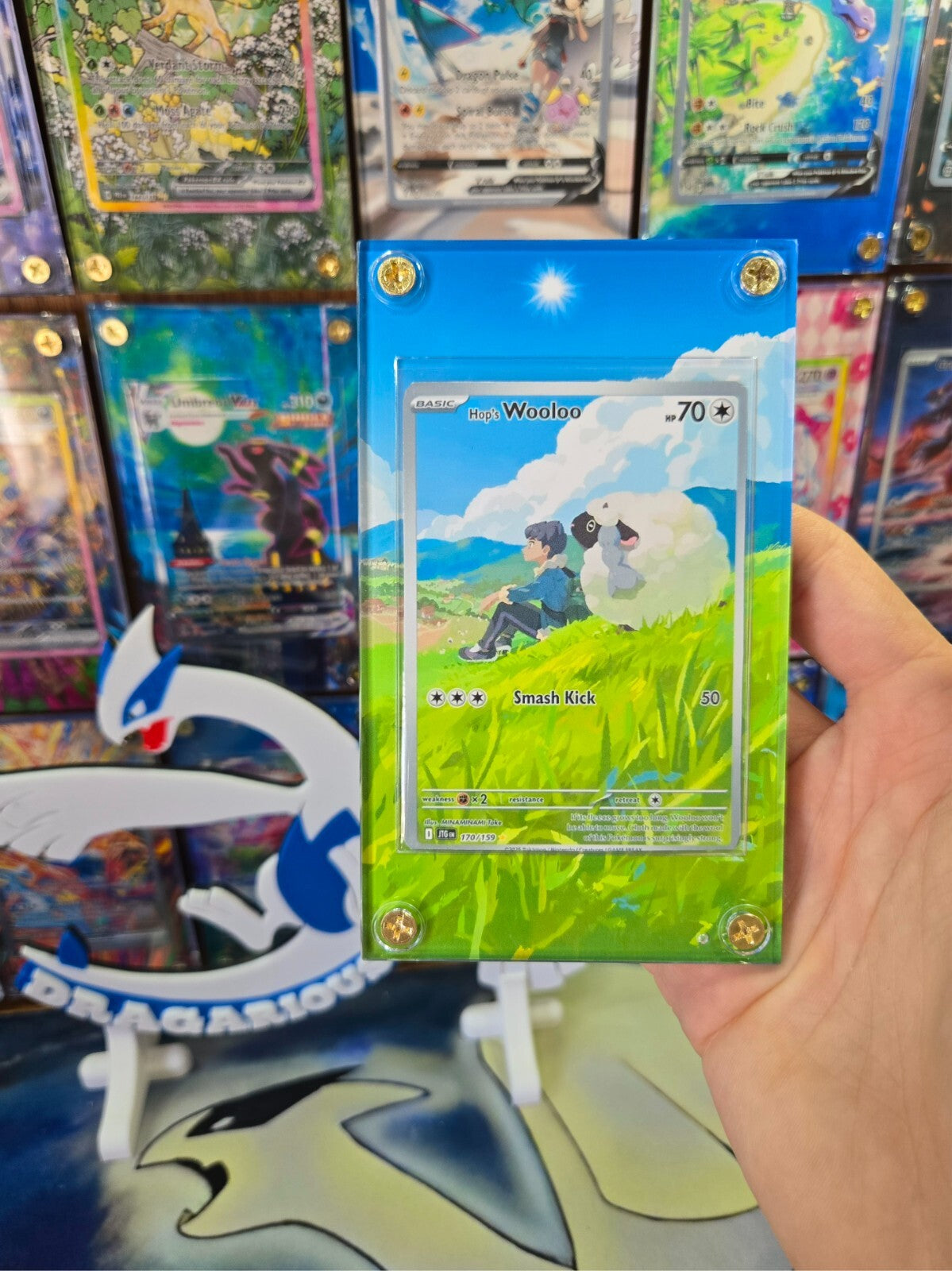 Pokemon Hop's Wooloo 170/159 Journey Together Extended Art Custom Case