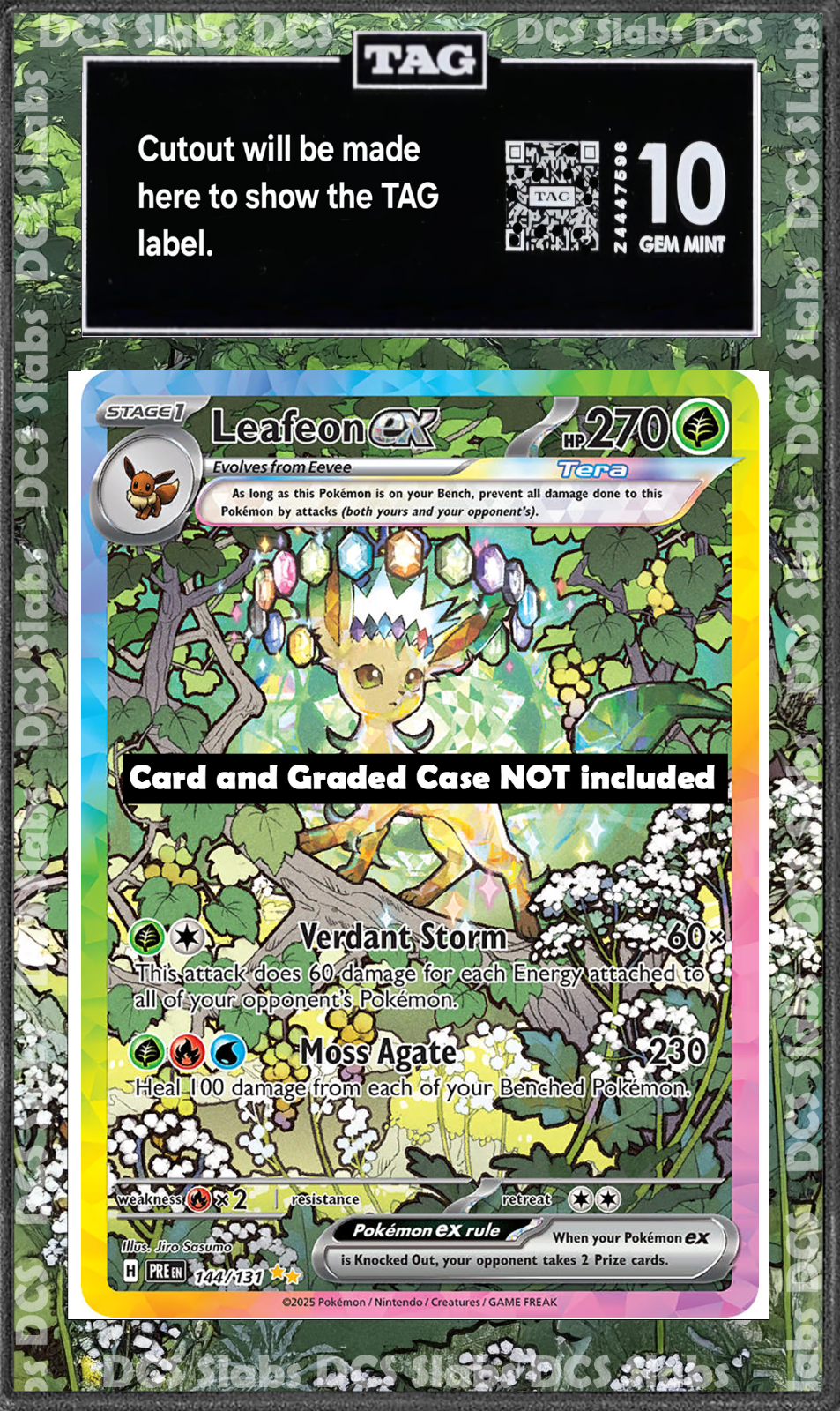 Leafeon EX SIR 144/131 PSA BGS CGC TAG Extended Artwork Pokemon TCG