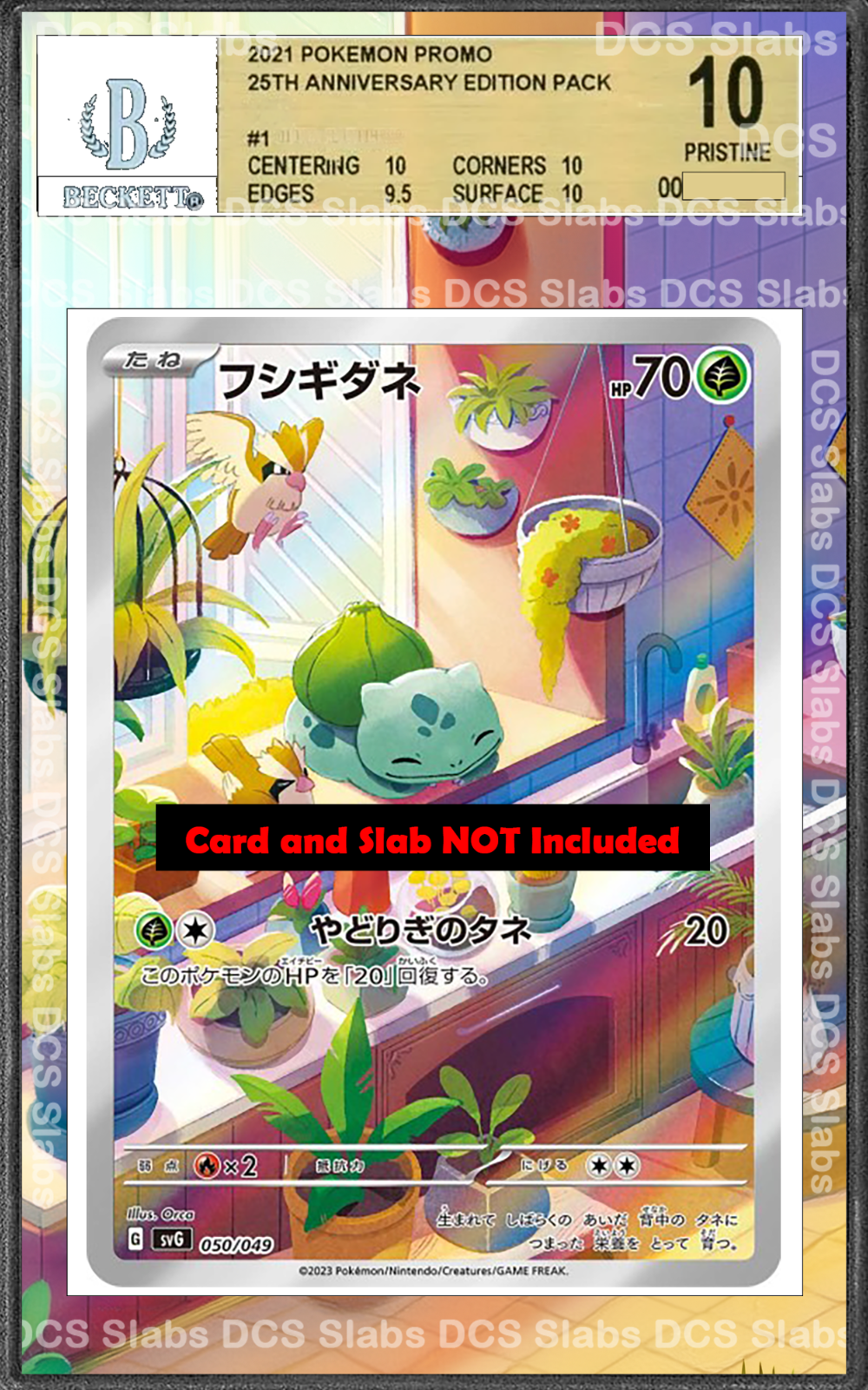 Bulbasaur 143/142 Stellar Crown PSA BGS CGC TAG Extended Artwork Pokemon TCG