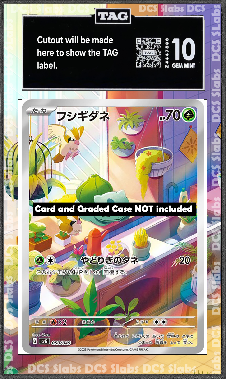Bulbasaur 143/142 Stellar Crown PSA BGS CGC TAG Extended Artwork Pokemon TCG