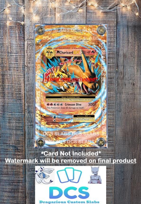 Pokemon M Charizard Ex Evolutions 13/108 Custom Case