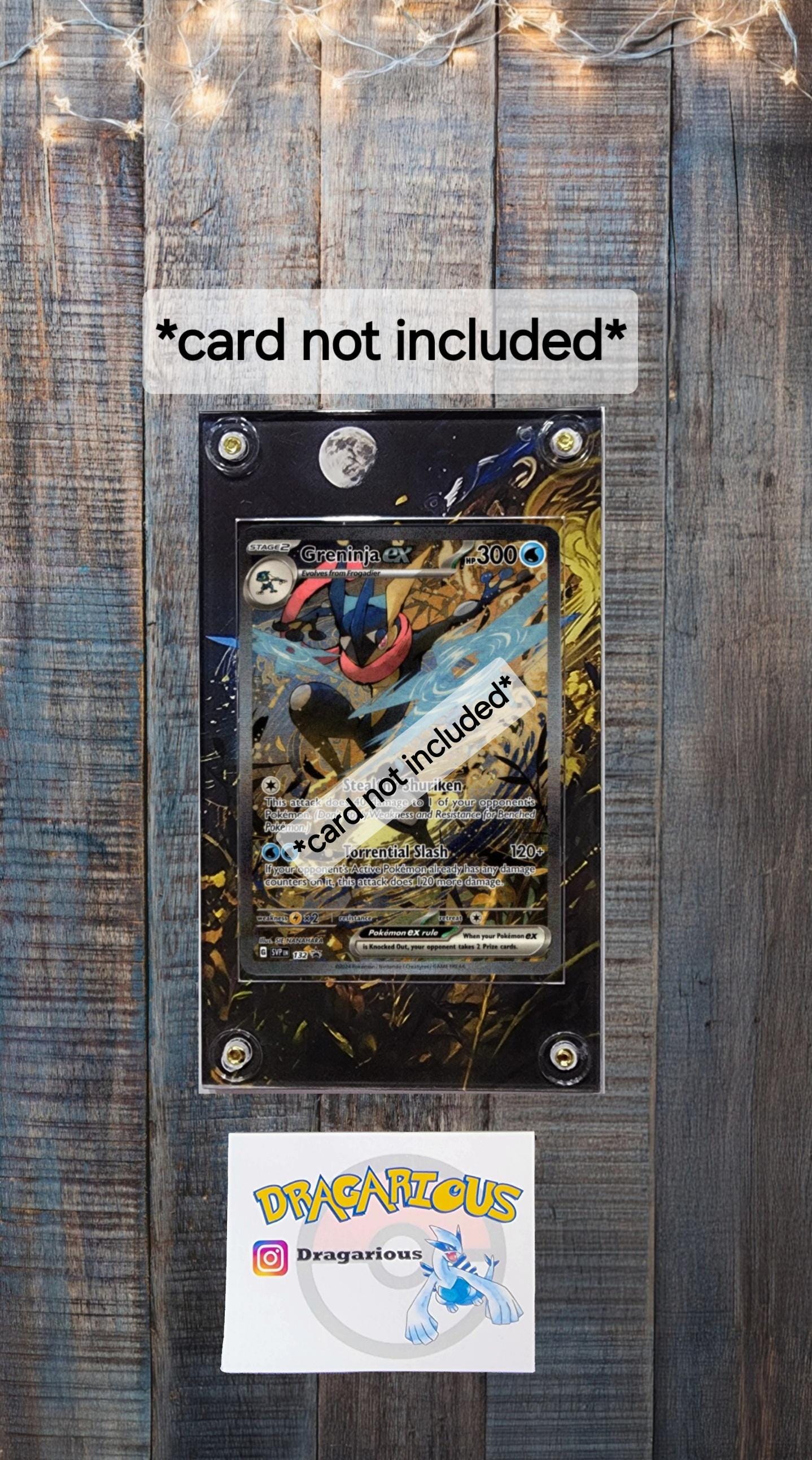 Pokemon Greninja EX SIR Promo 132 SV Shrouded Fable Custom Case