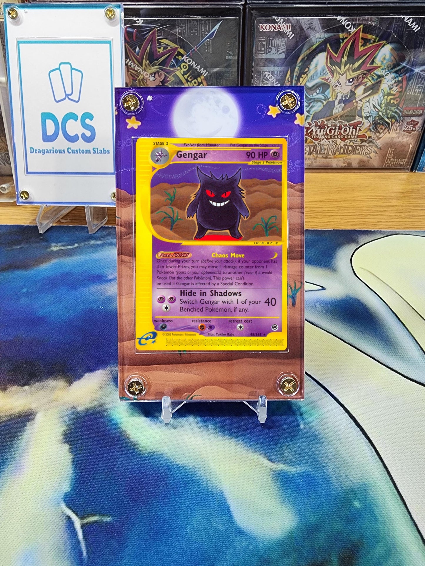 Pokemon Gengar 48/165 13/165 Expedition Skyridge Custom Case