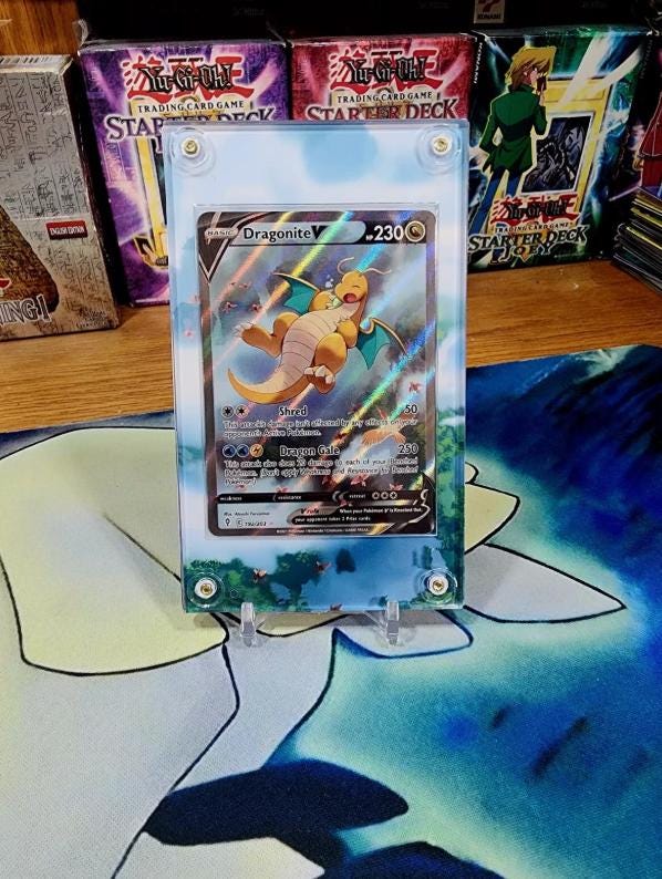 Pokemon Dragonite V 192 Evolving Skies Custom Case Extended Artwork