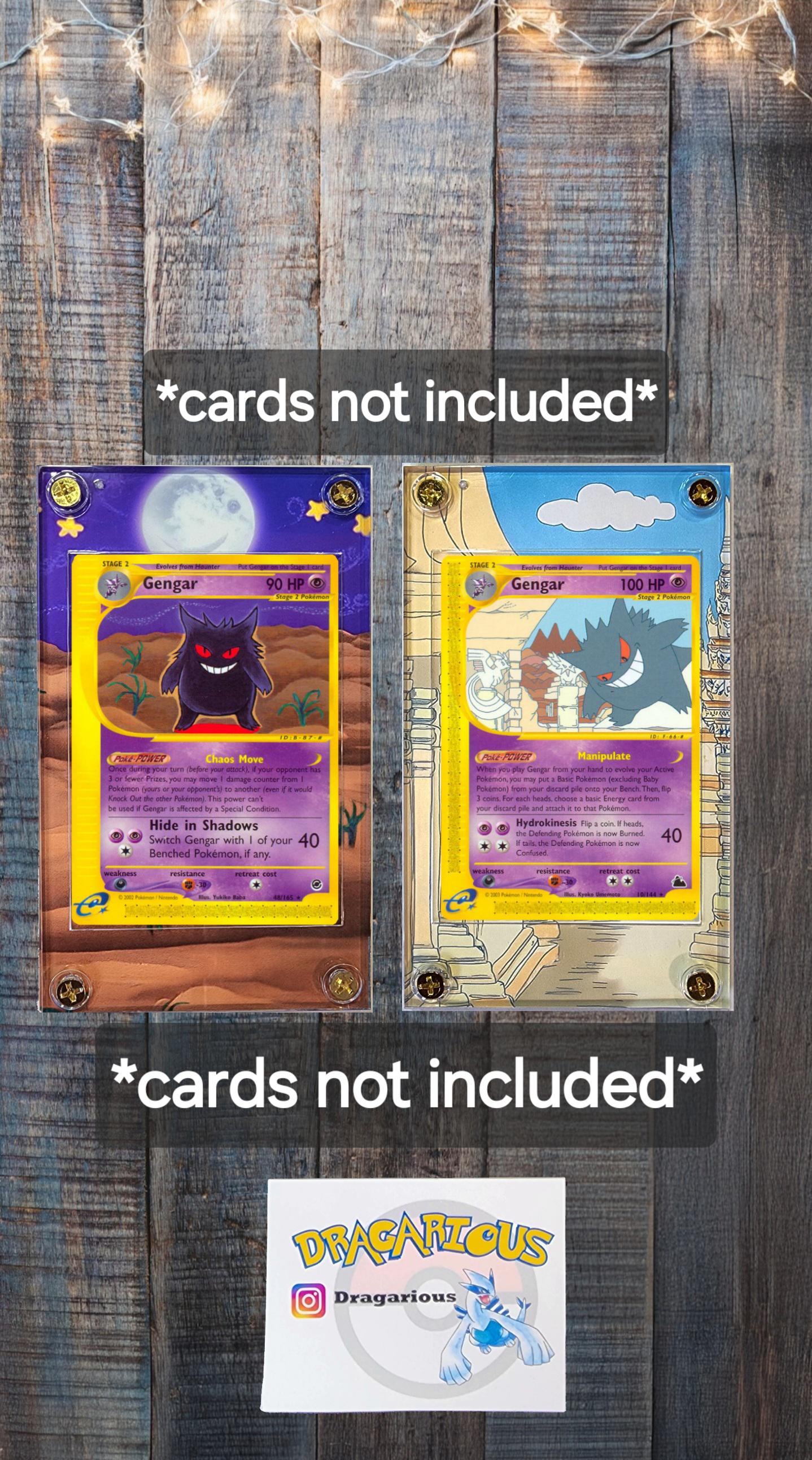 Pokemon Gengar 48/165 13/165 Expedition Skyridge Custom Case