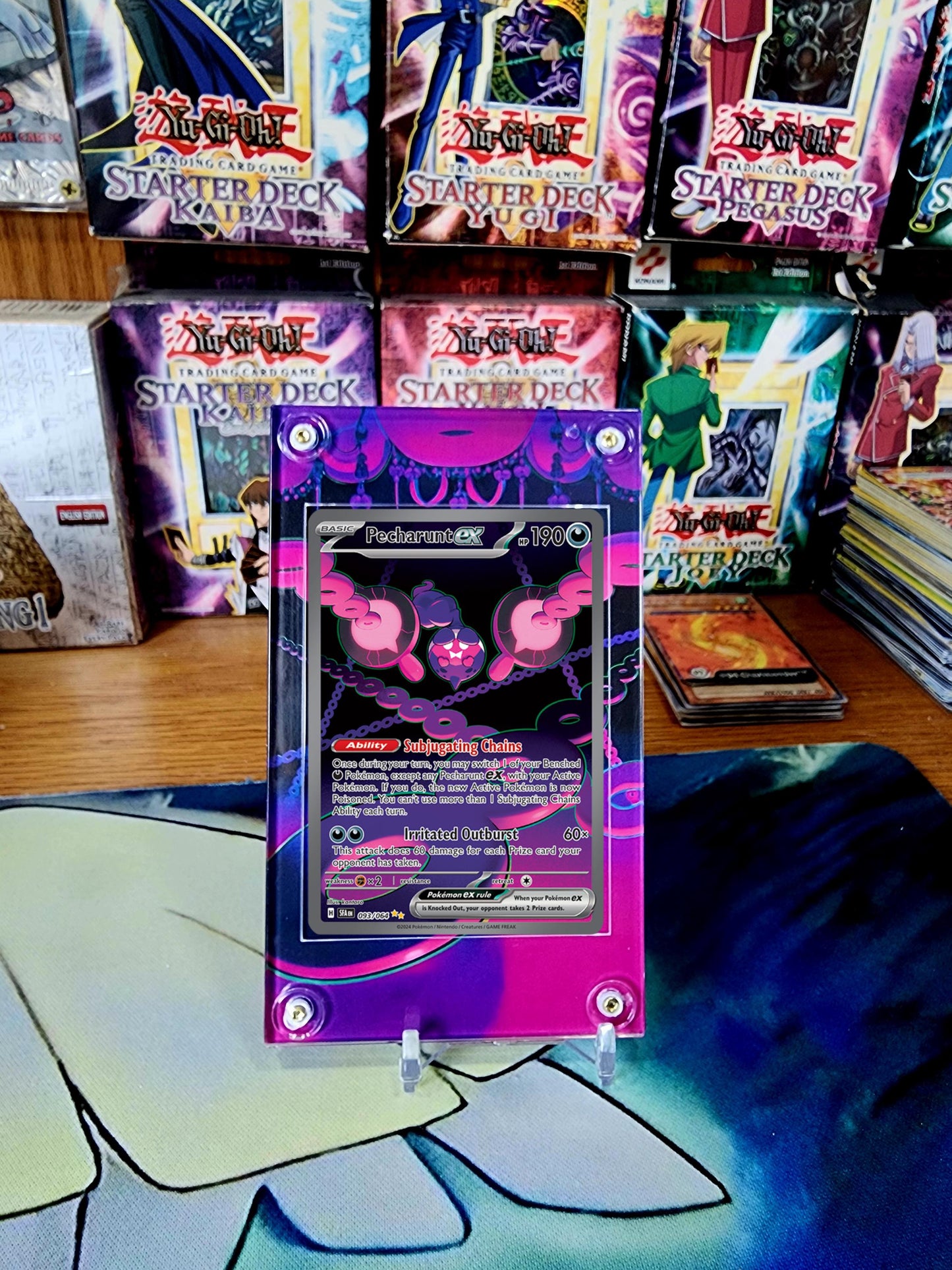 Pokemon Pecharunt EX 093/064 Shrouded Fable Custom Case Slab