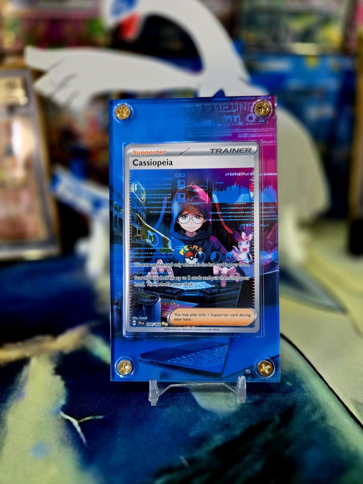 Pokemon Cassiopeia 094/064 Shrouded Fable Extended Art Custom Case