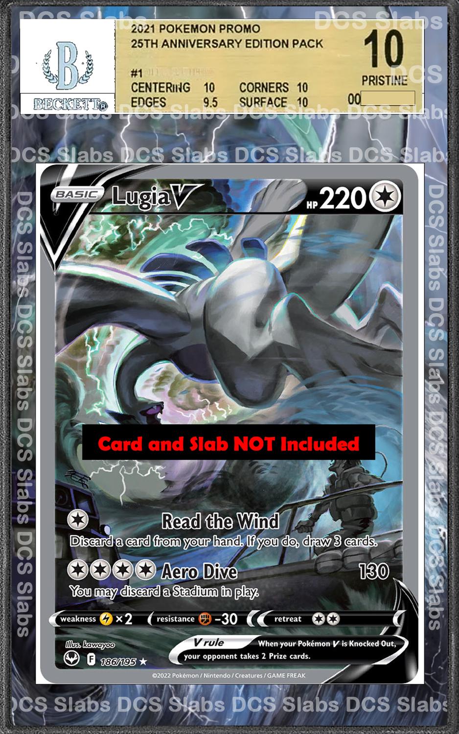 Lugia V Alt Art 186/195 PSA bgs CGC tag Extended Artwork Pokemon TCG from Silver Tempest and Paradigm Trigger