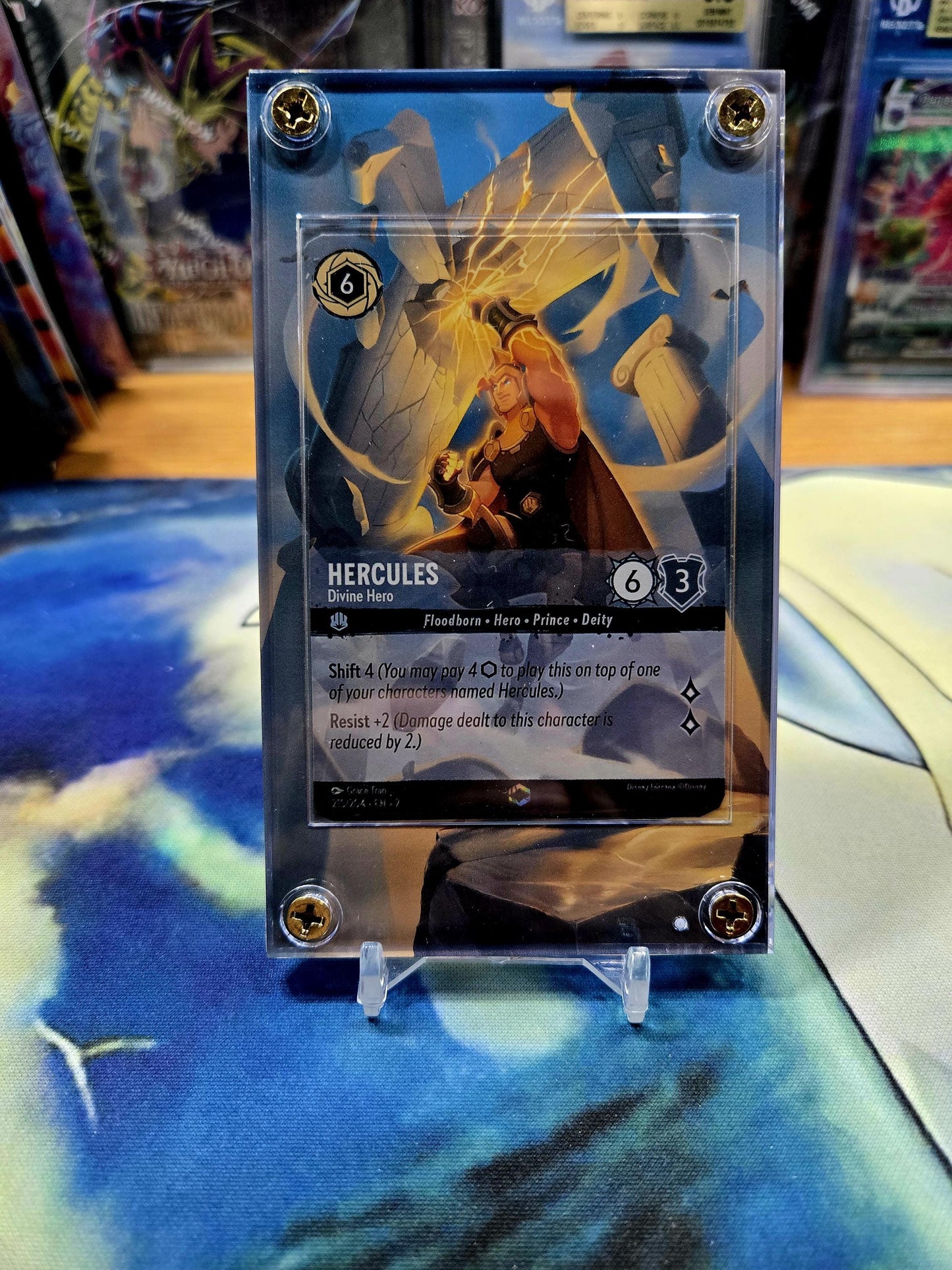 Disney Lorcana Hercules Divine Hero 215/204 Chapter 2 Custom Case