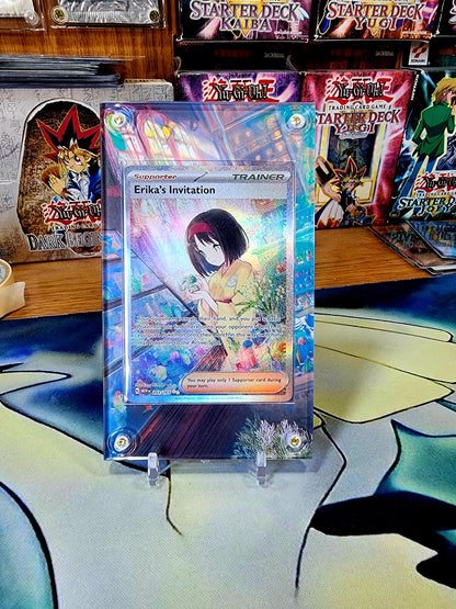 Pokemon 151 Erika's Invitation 203/165 Custom Display Case Slab
