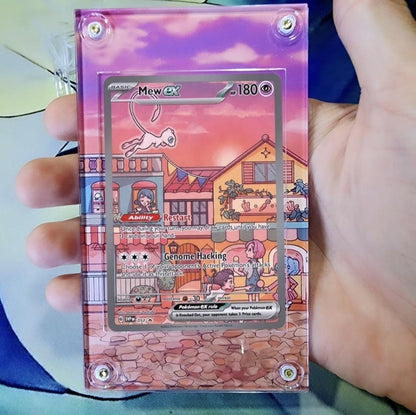 Pokemon Mew 151 Promo SVP 053 Custom Display Case