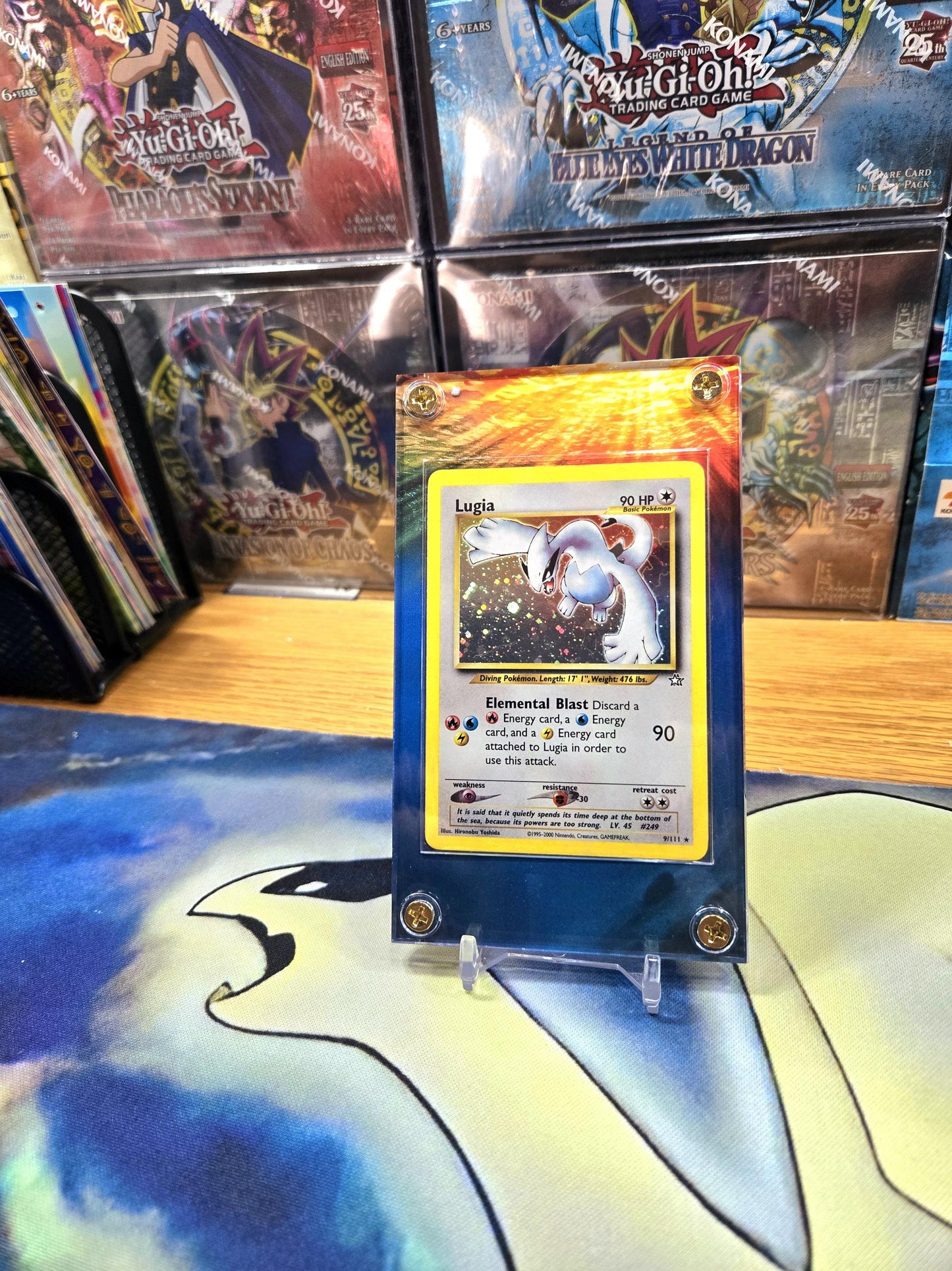 Pokemon Lugia Neo Genesis 9/111 Custom Case Slab