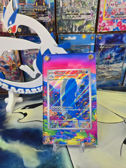 Pokemon Wailord 162/159 Journey Together Extended Art Custom Case