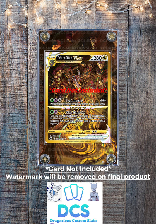 Pokemon Giratina VSTAR GG69 Crown Zenith Promo Alt Art Display Case Slab