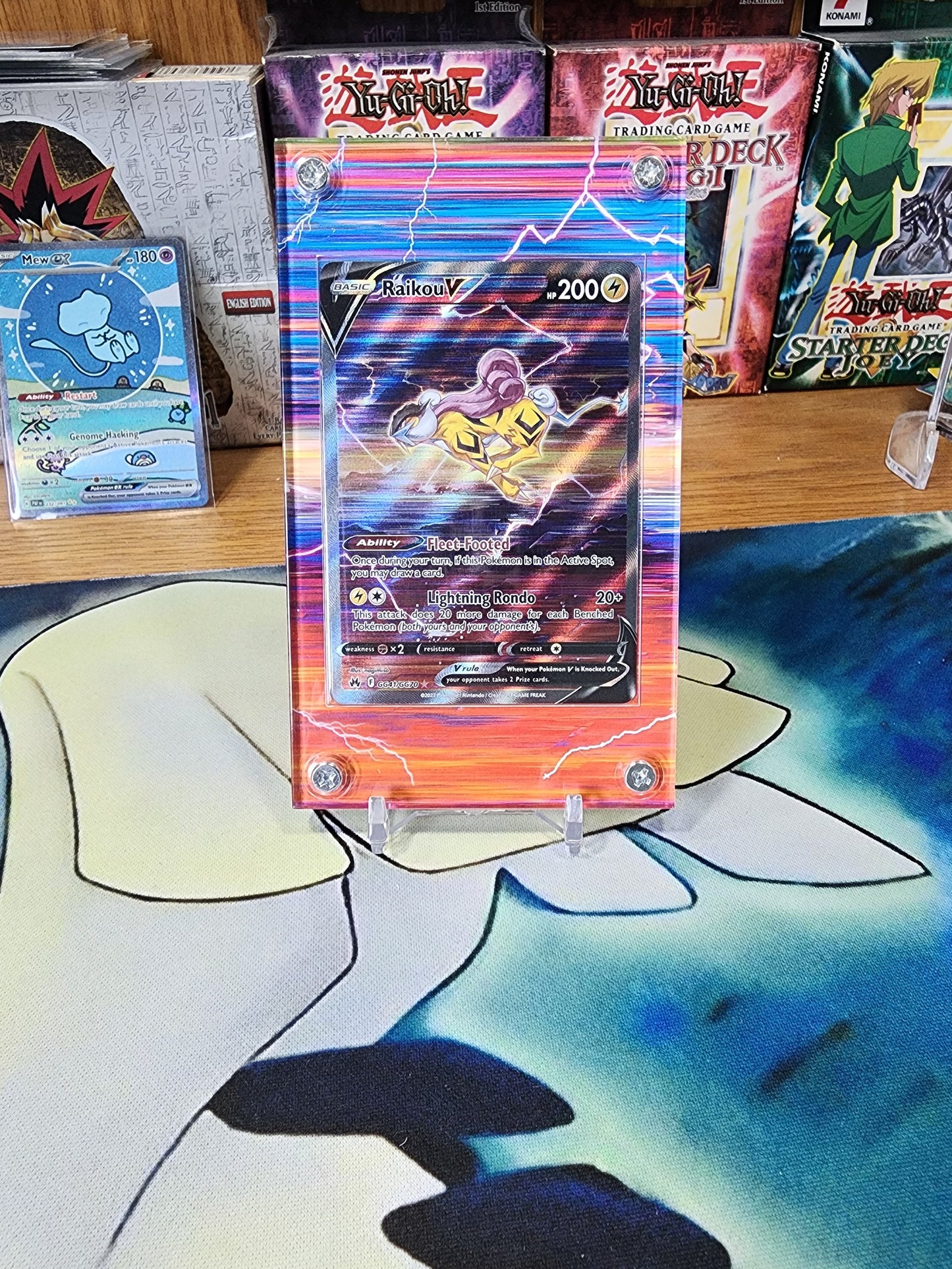 Pokemon Suicune Entei Raikou V GG38 GG36 GG41 Crown Zenith Custom Display Case Slab