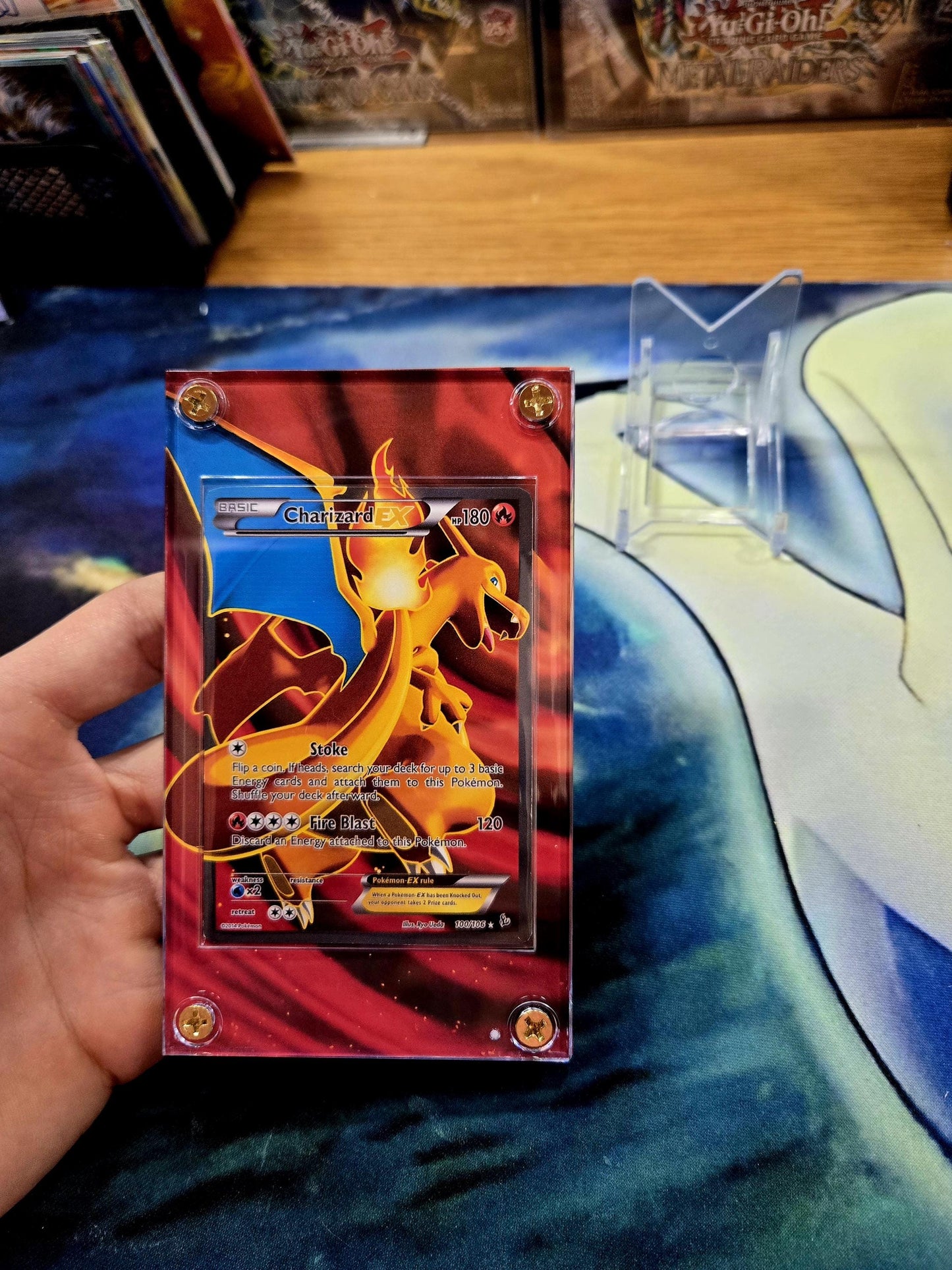Pokemon Charizard Ex Flashfire 100/106 Custom Case