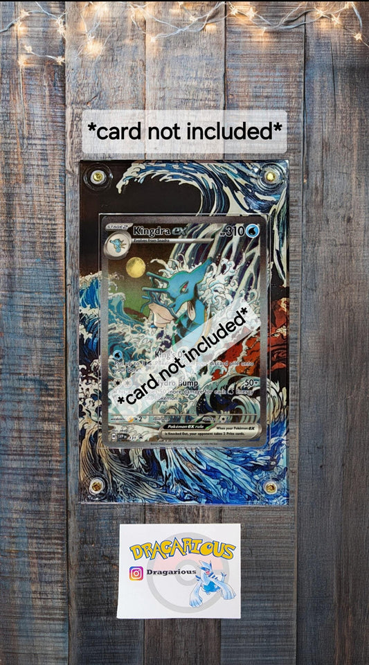 Pokemon Kingdra EX SIR Promo 131 SV Shrouded Fable Custom Case