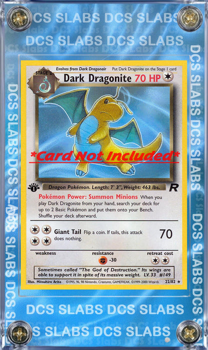 Pokemon Rocket Dark Dragonite 22/82 5/82 Custom Case