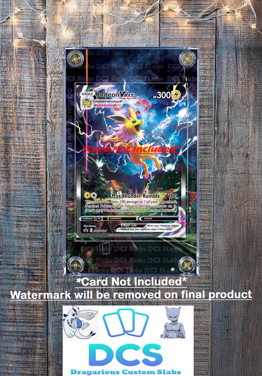 Pokemon Jolteon VMAX Alt Art SWSH184 Promo Display Case Slab