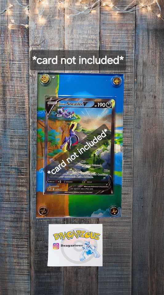 Pokemon Origin Hisuian Sneasler V 175/189 Astral Radiance Custom Display Case