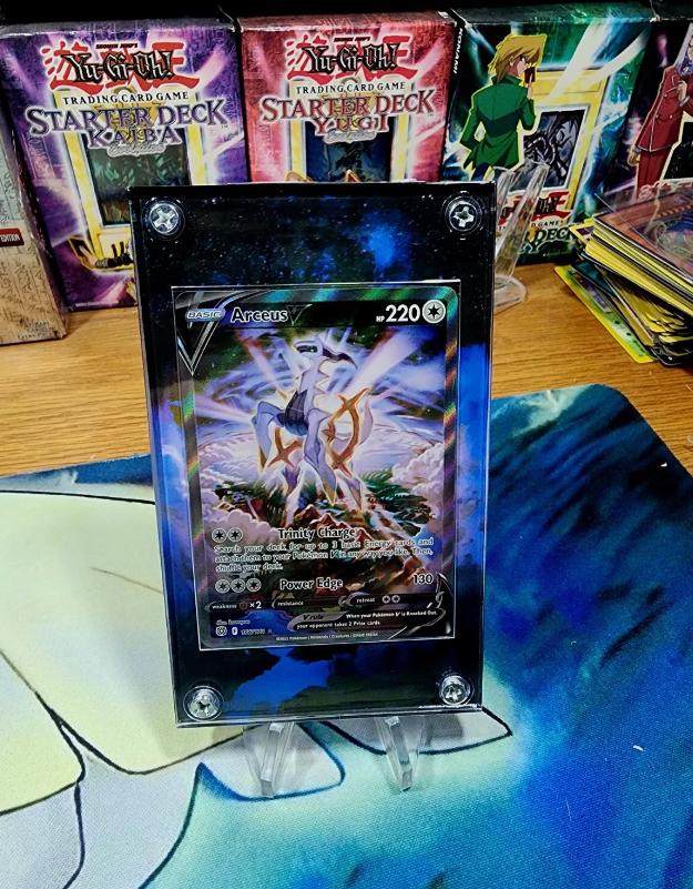 x3 Pokemon Origin Forme Dialga V 177/189 167/189 Palkia V Arceus V 166/172 Astral Radiance Custom Display Cases