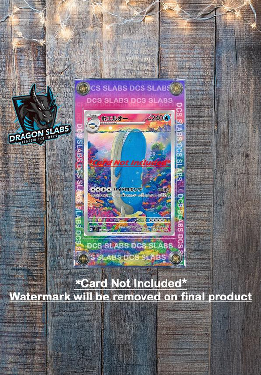 Pokemon Wailord AR 103/100 SV9 Battle Partners Extended Artwork Custom Case