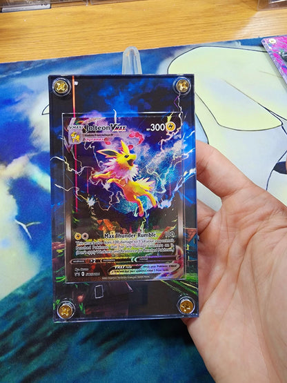 Pokemon Jolteon VMAX Alt Art SWSH184 Promo Display Case Slab