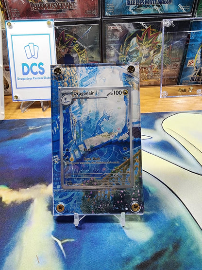 Pokemon 151 Dragonair IR 181/165 Custom Display Case from Pokemon 151