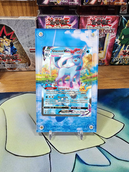 Pokemon Glaceon VMAX 209/203 Evolving Skies Custom Case Slab