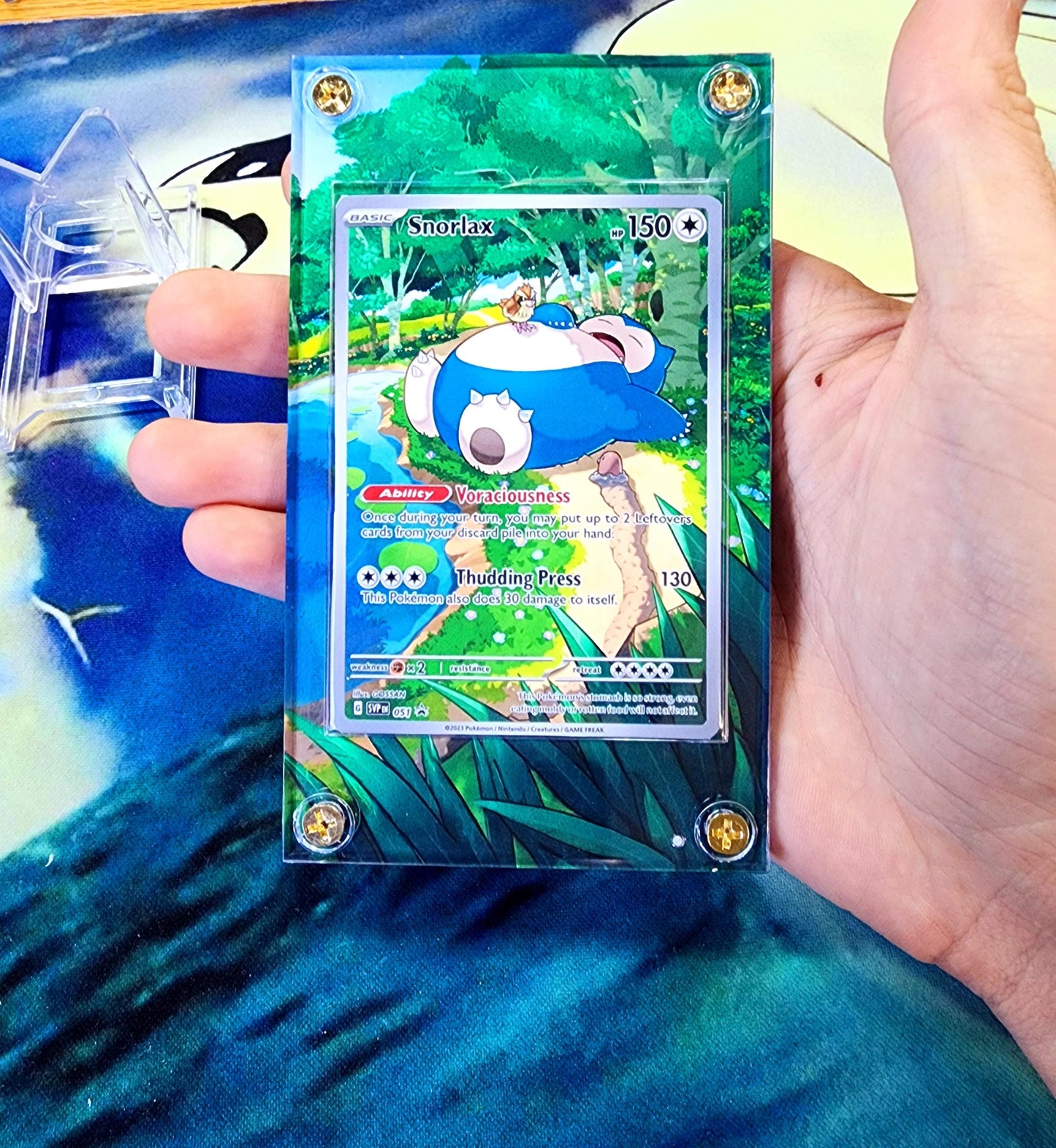 Pokemon Snorlax SVP051 Promo Pokemon 151 Custom Case Slab