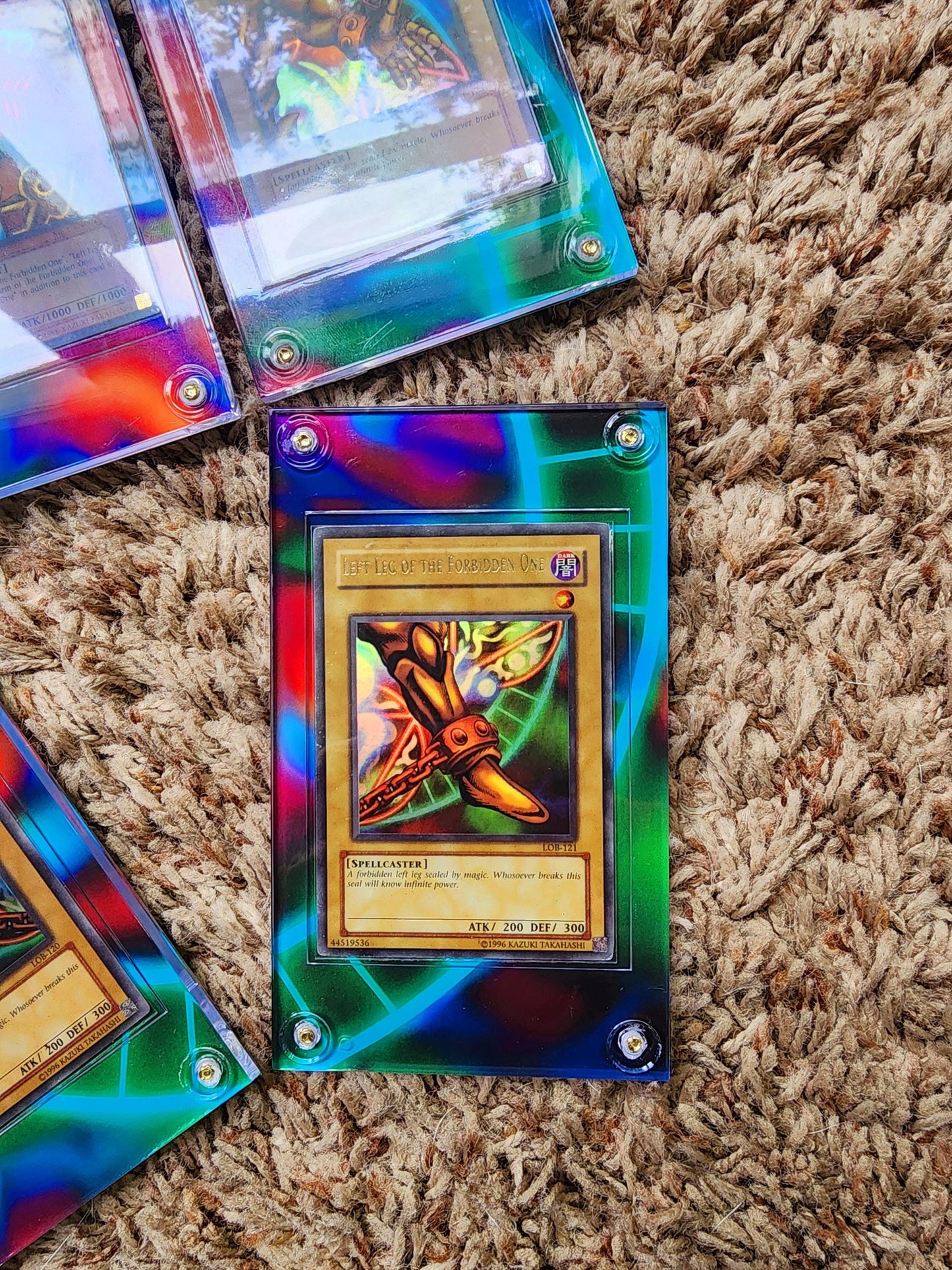 X5 Yugioh Spellbinding Circle Exodia Custom Cases